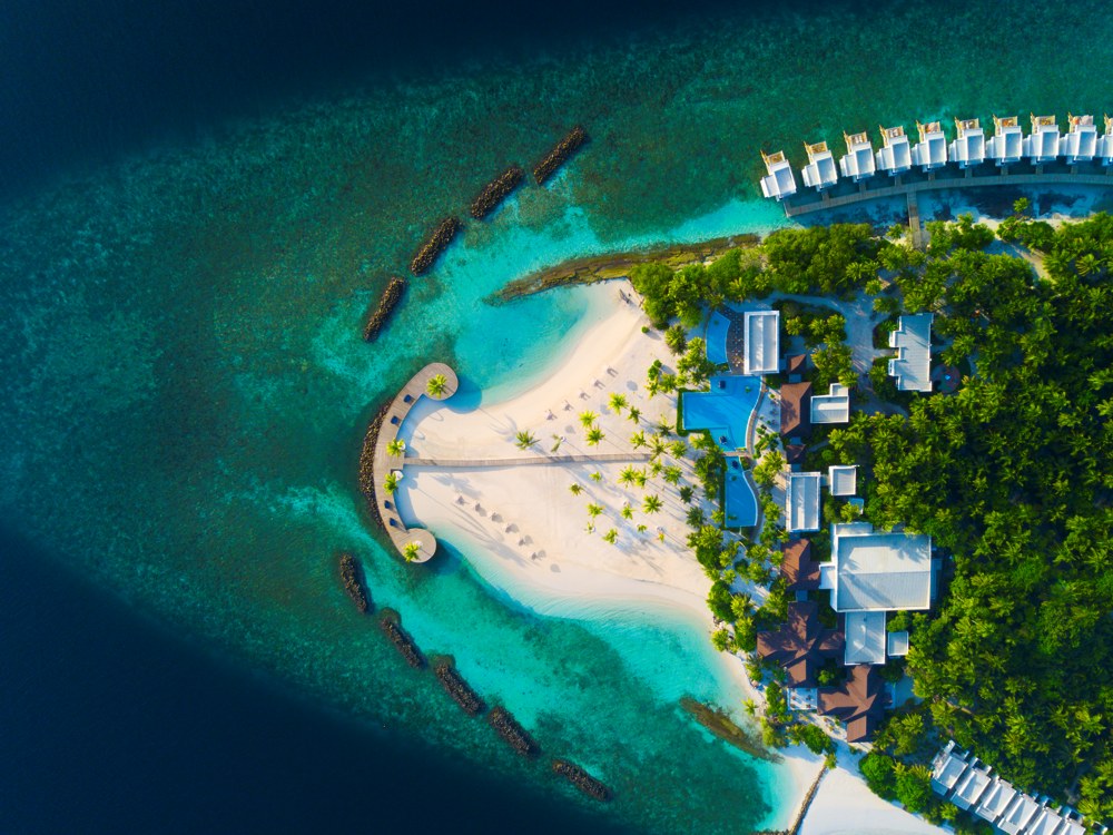 Das Dhigali Maldives ist ein Premium All-Inclusive Resort.